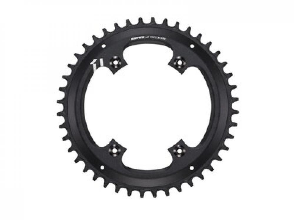 SRAM X-Sync Road Kettenblatt 44T asymmetrisch - 1-fach Rennrad Chainring für optimale Kettenhaltung