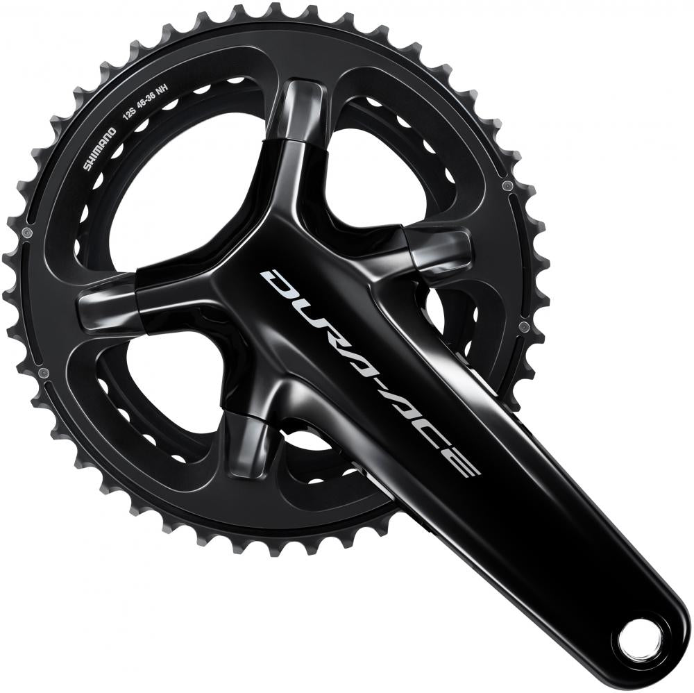SHIMANO Kurbelgarnitur DURA-ACE FC-R9200 - 165 mm, 46-36 Zähne, 36 Zähne