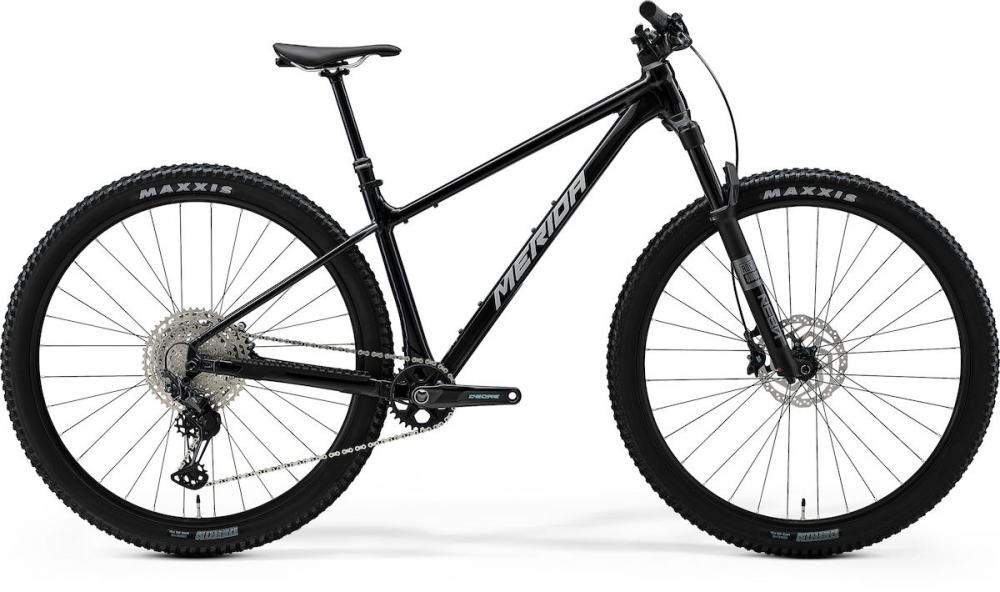 Merida Big.Nine TR Limited S Metallic Black Silver, Alurahmen Lite III, 29 Zoll Hardtail, 120 mm Federgabel, Shimano SLX/XT 12-fach, Dropper Post, ca 13,4 kg