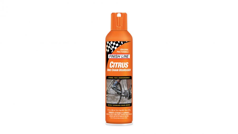Finish Line Zitrus Entfetter Aerosol 355 ml - kraftvoller Bike-Reiniger mit Zitronenextrakt, biologisch abbaubar