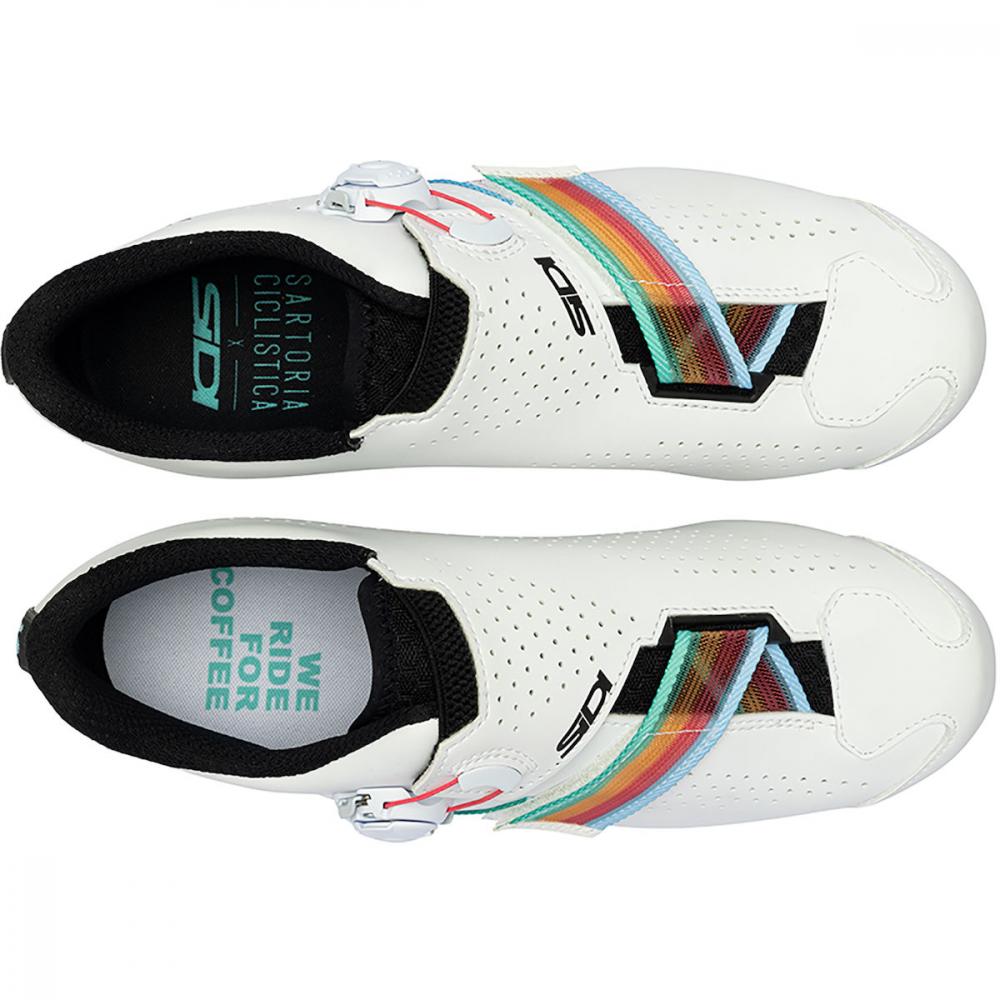 Sidi GRAVEL Coffee Grinder white 45 - steifer Gravel- und MTB-Radschuh mit Top-Passform