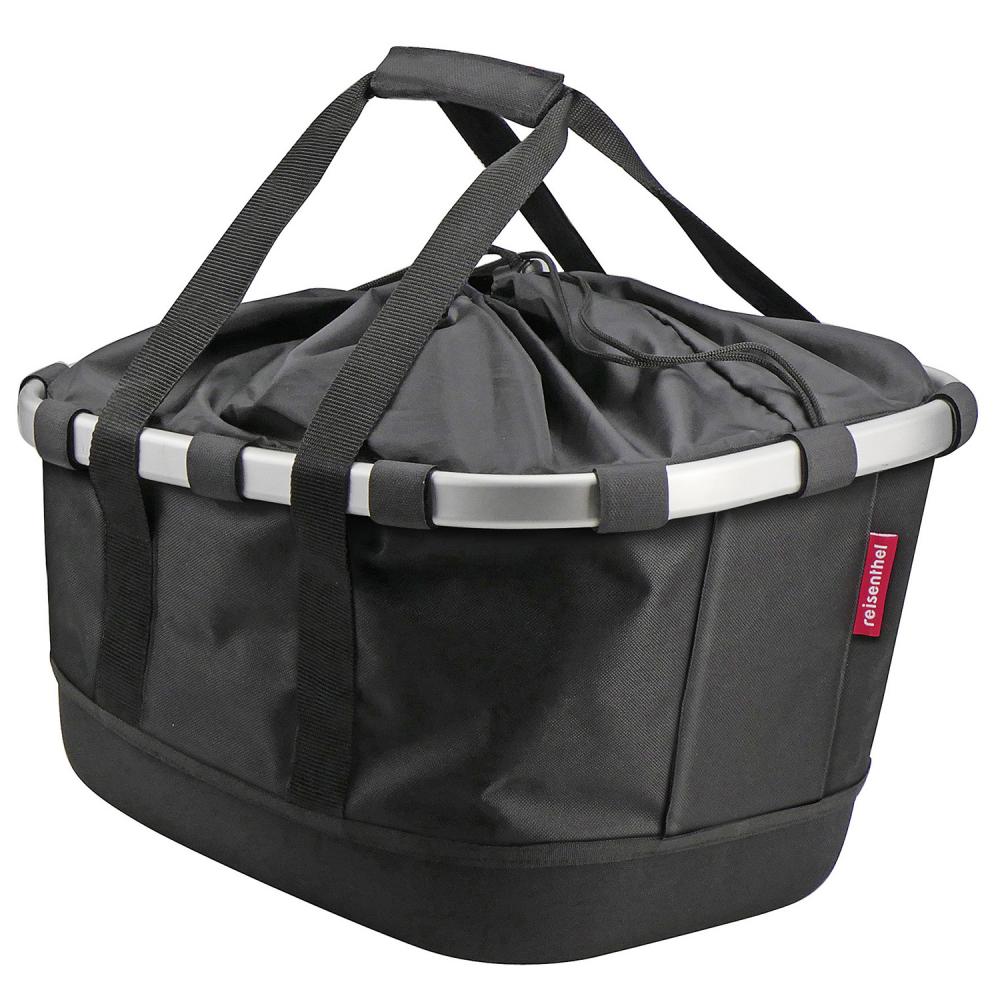 KLICKfix Fahrradkorb Bikebasket GT black 42x33x27 cm