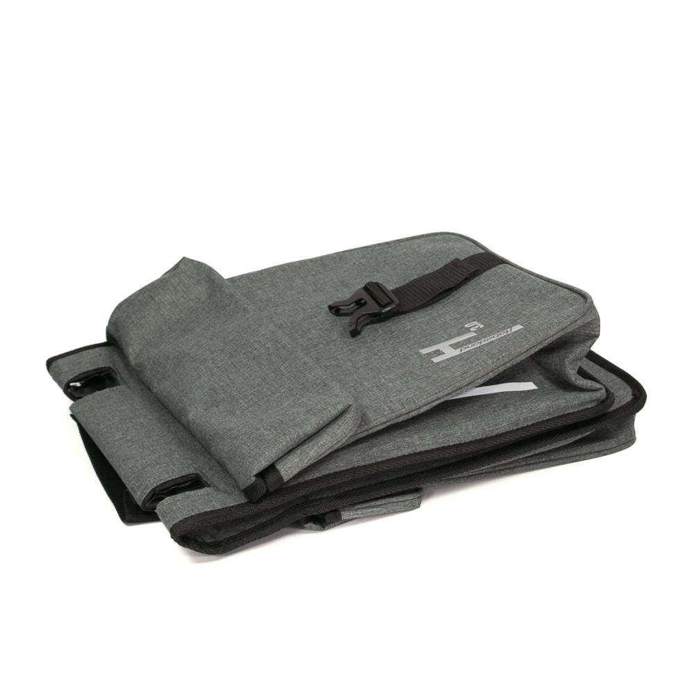 Haberland Doppeltasche 25l Basic M 3.0 grau - flexible Gepäcklösung für den Alltag