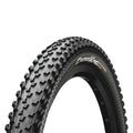 Continental Cross King MTB Reifen 27.5x2.80" 70-584 schwarz faltbar TLR E-25 mit Stollenprofil auf Felge.