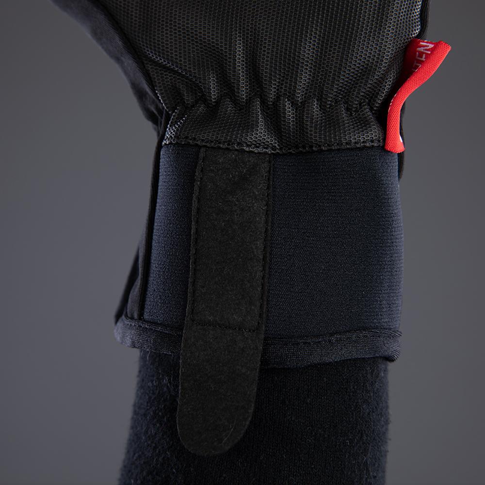 CHIBA 2nd Skin Light - wasserdichte Radhandschuhe, schwarz, Größe 11