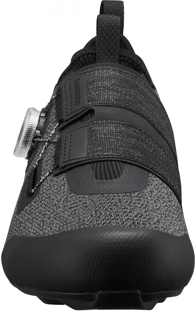 SHIMANO Fahrradschuhe IC5011 Herren/Damen Road SPD, Größe 48, Schwarz
