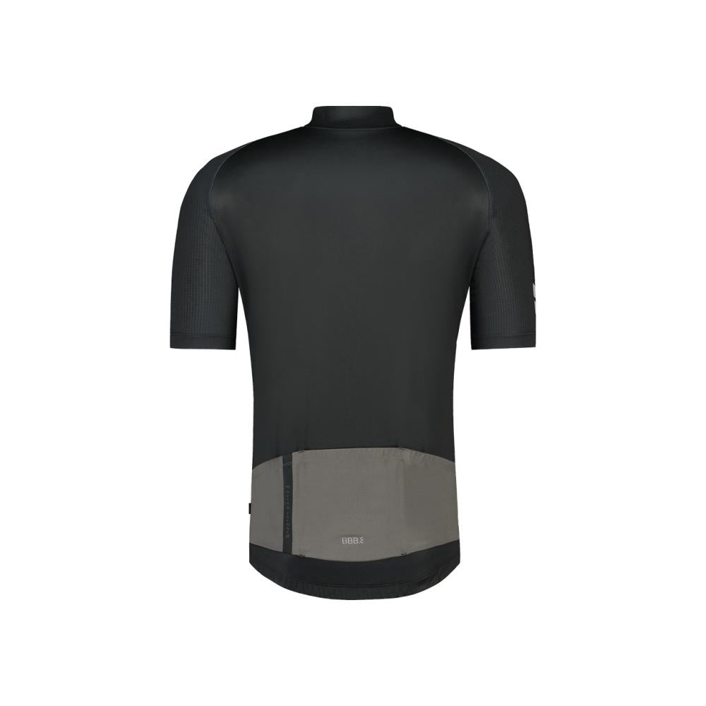 BBB Cycling BBB Trikot ConvertFit ECO XL schwarz - atmungsaktives Radtrikot aus Recyclingmaterial
