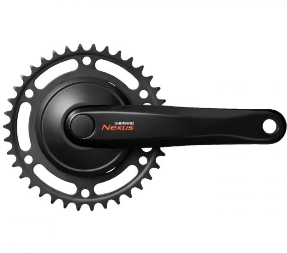 SHIMANO Kurbelgarnitur NEXUS FC-C6000 - 38 Zähne, schwarz