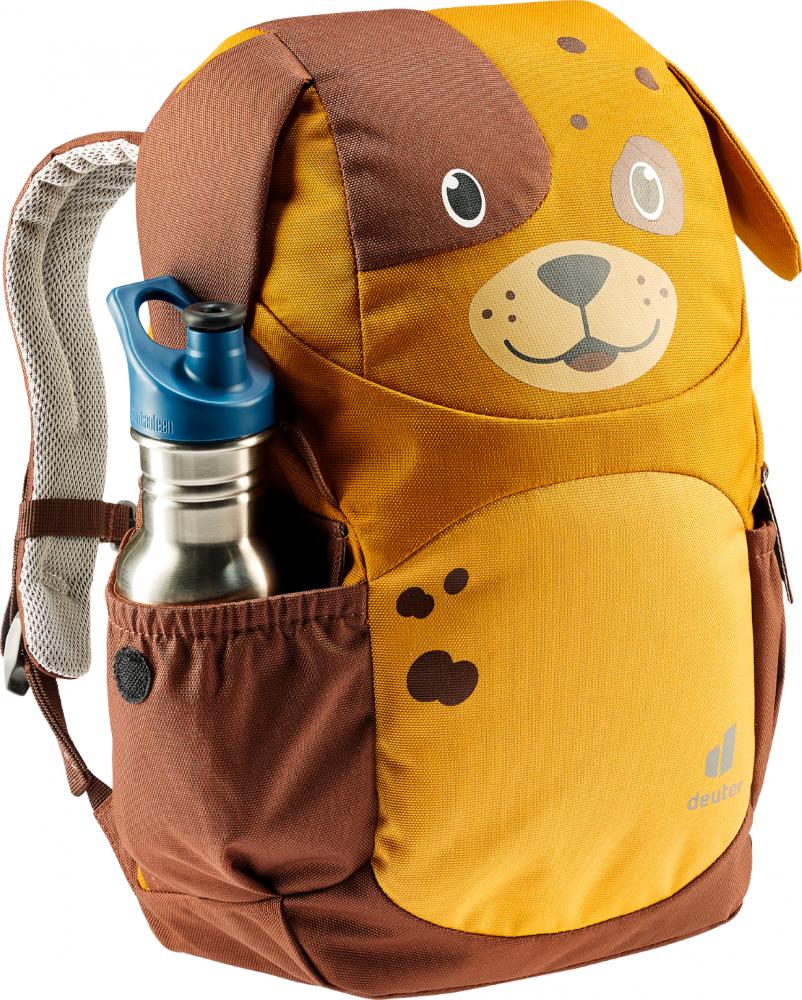Deuter Kikki Kinderrucksack 8 Liter maple-umbra - Nachhaltig aus recyceltem PET (340 g)