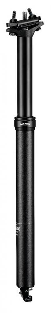 Teleskopsattelstütze KS Vantage Ø31,6mm, 578-548mm, Hub 210-180mm, sw