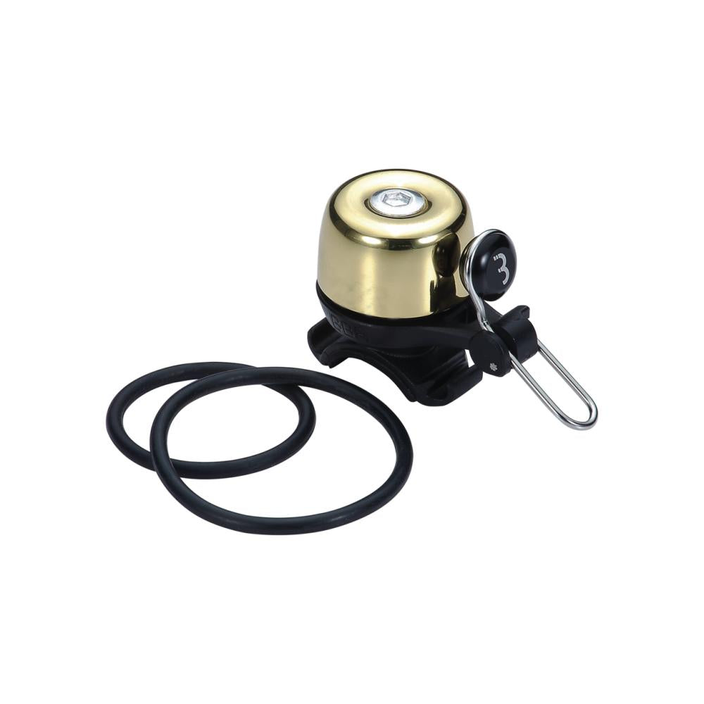 BBB Cycling BBB Klingel Noisy brass glanz Einheitsgröße gold - laute Fahrradklingel aus Messing