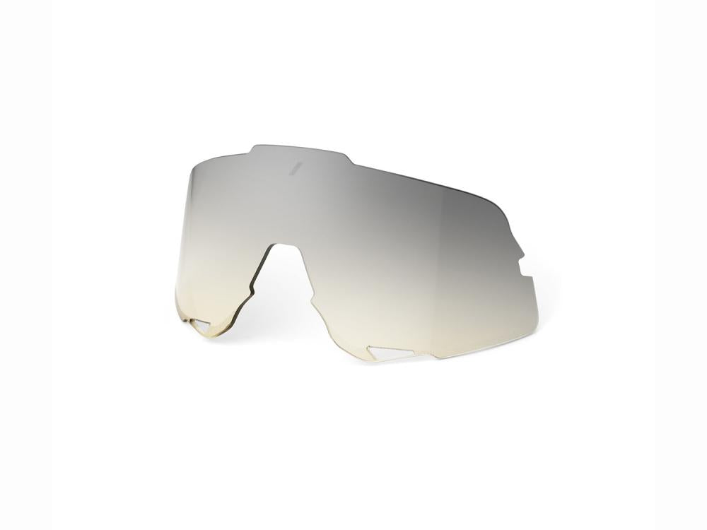 100% Glendale - Mirror Replacement Lens unis low-light yellow silver - optimale Sicht bei wenig Licht