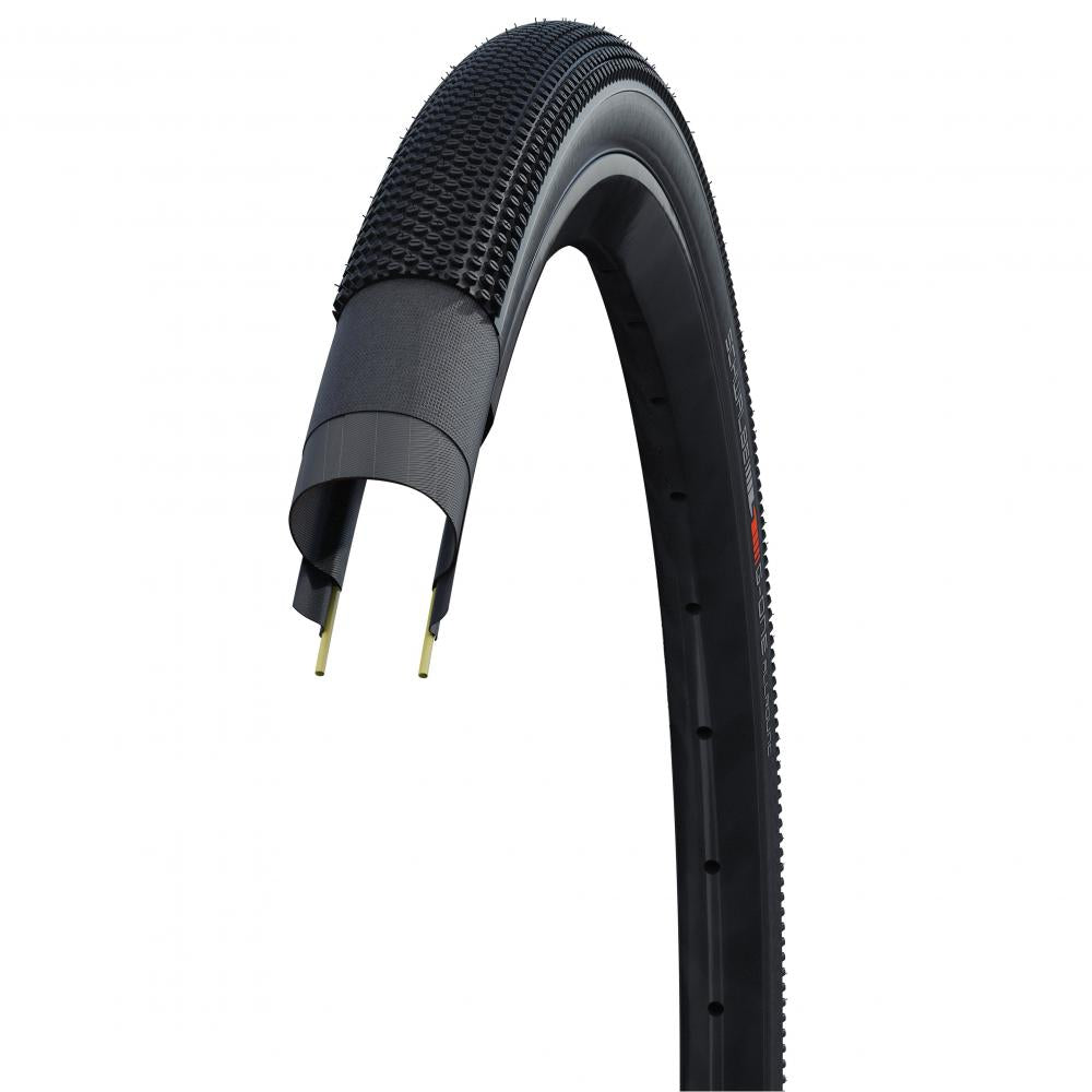 Schwalbe G-One Allround 27.5x2.80" (70-584) Faltreifen, schwarz, Tubeless Easy (TLE), E-25, HS473, Addix Compound, Double Defense (DD), RaceGuard Pannenschutz, geeignet für E-Bikes bis 25 km/h