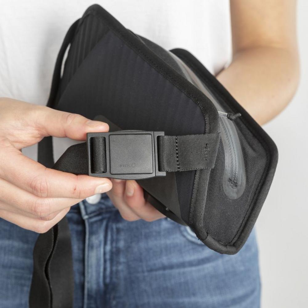 Fidlock Twist Essential Bag M Schwarz Tasche mit Magnet-Mechanischem Flaschenhaltersystem für Fahrradrahmen