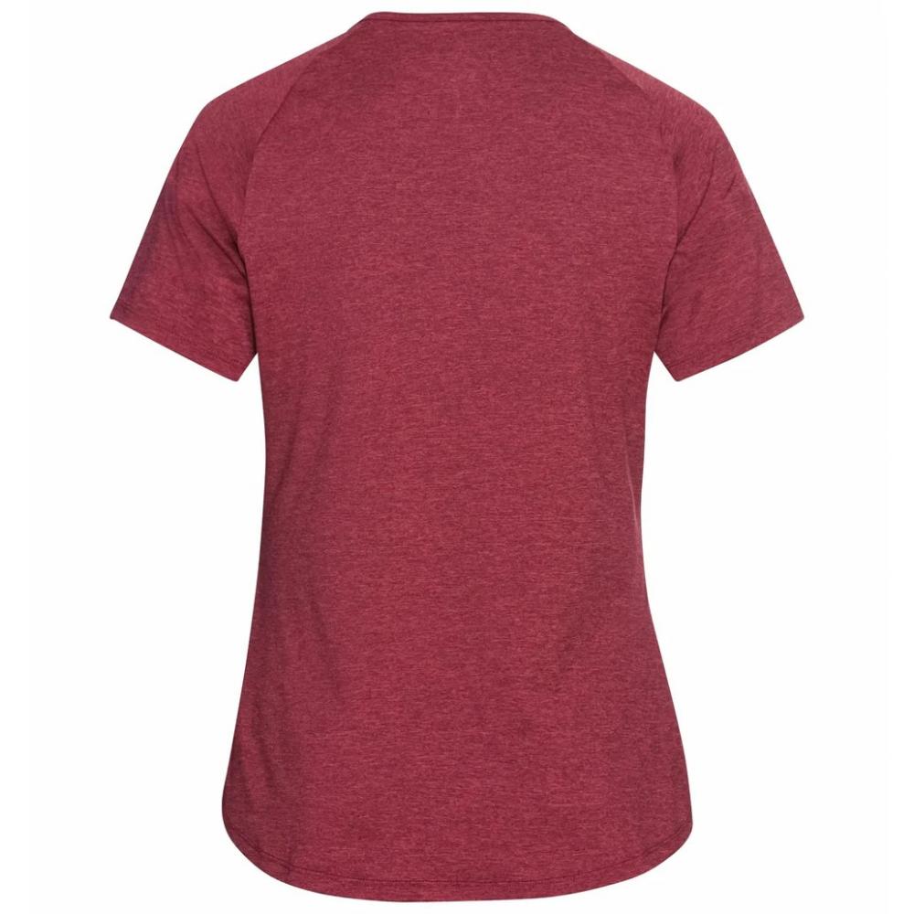Odlo Women´s T-shirt crew neck s/s RUN EASY holly berry melange Größe L