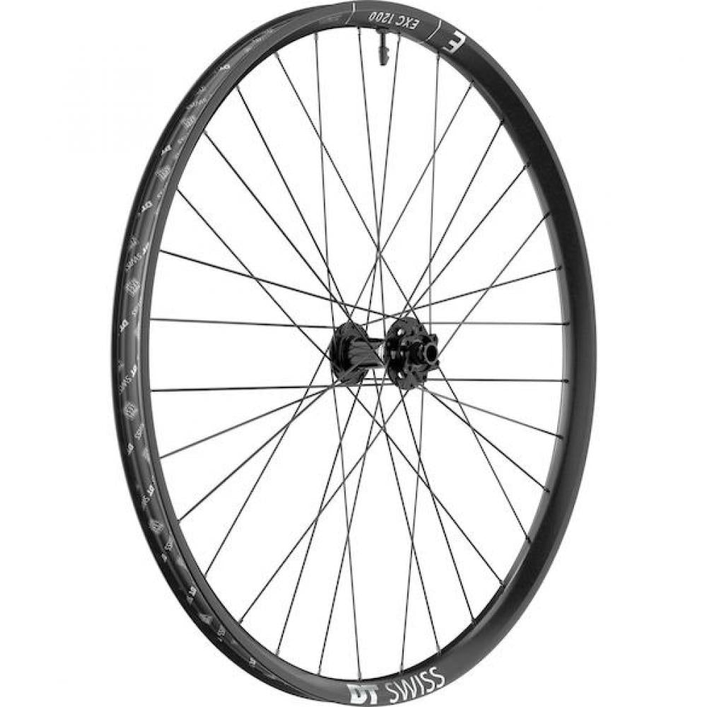 DT Swiss Laufrad EXC 1200 Classic 27,5" 584 x 30 mm Schwarz - Carbon-Highend fürs Enduro