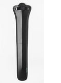 Ass Savers Fendor Bendor Big FRB-4-BLK: Faltbarer, werkzeuglos montierbarer Hinterrad-Spritzschutz für Gravel- und MTB-Bikes, passend für Reifenbreiten von 32-55 mm, Farbe Schwarz