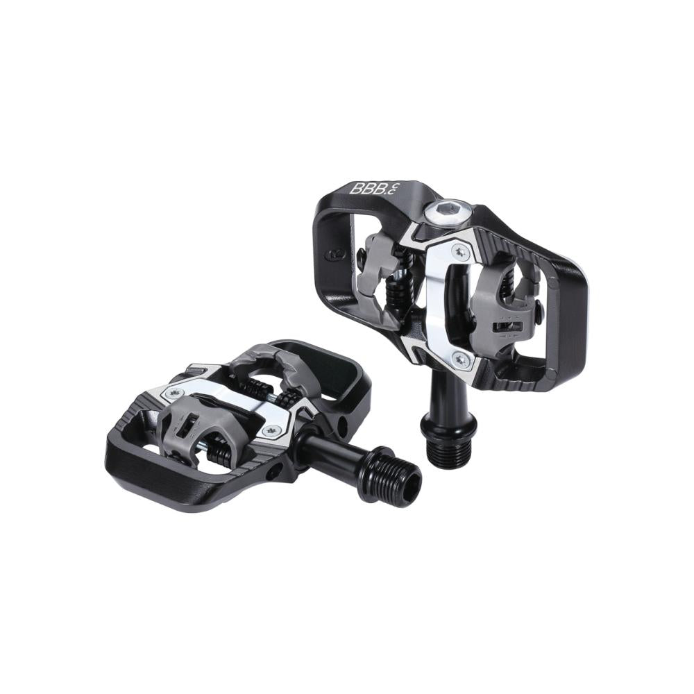 BBB Cycling BBB Klickpedale TrailMount matt schwarz - sicherer Halt auf Trail und Tour