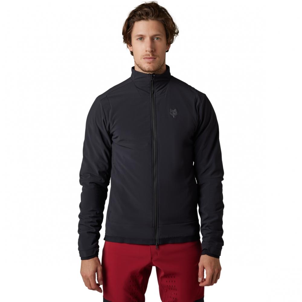 FOX Defend Fire Alpha MTB-Softshelljacke Schwarz XL