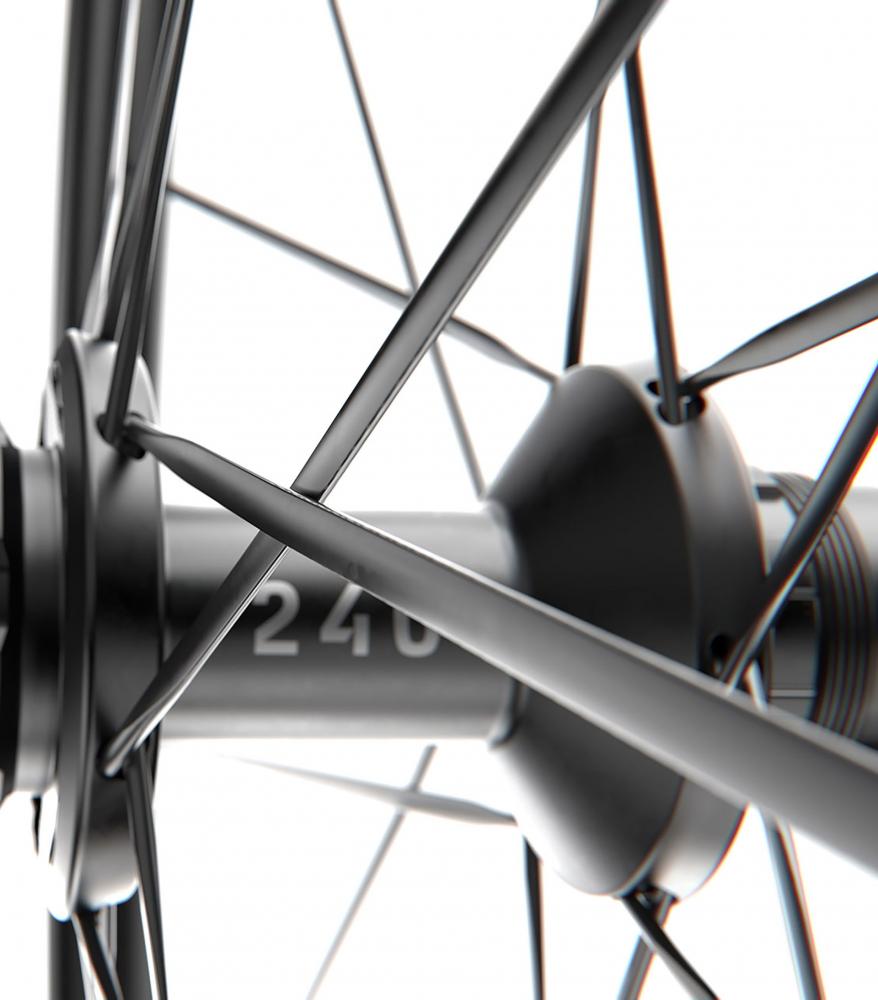 DT Swiss Laufrad GRC 1400 DICUT 29" 622 x 30 mm Schwarz - leichtes Carbon-Gravellaufrad