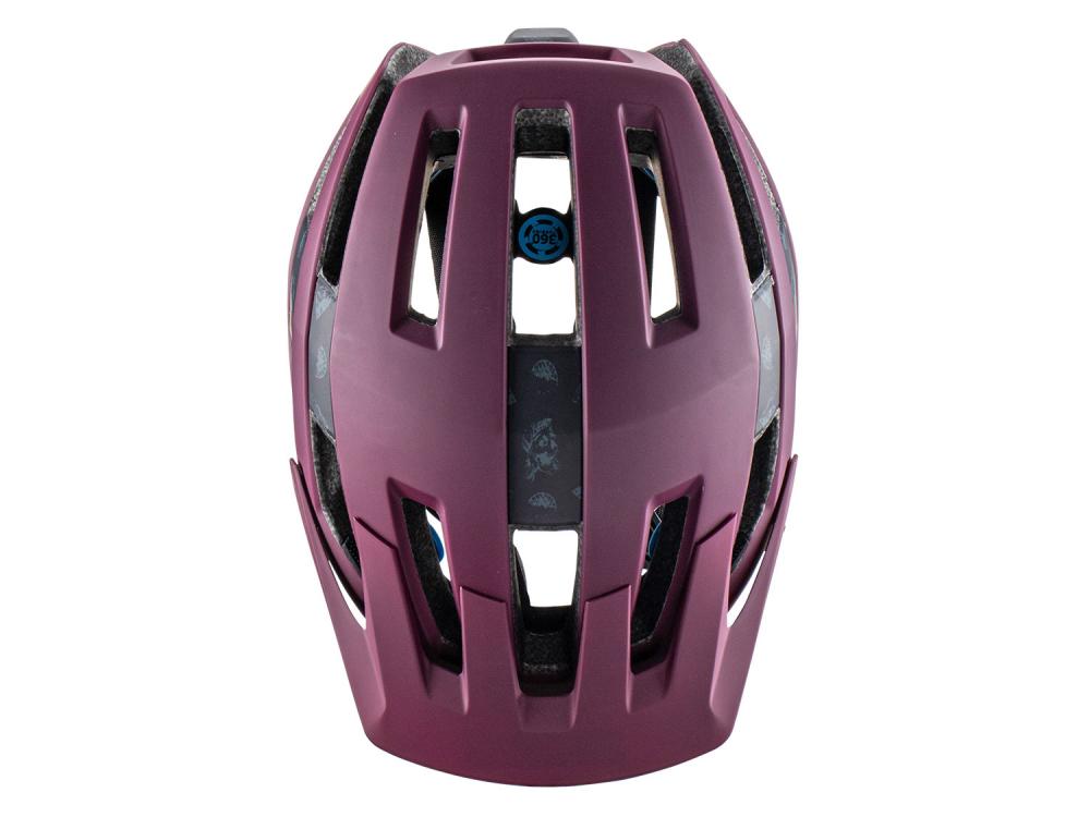Leatt MTB Trail 3.0 Fahrradhelm M Malbec - 360° Turbinentechnologie