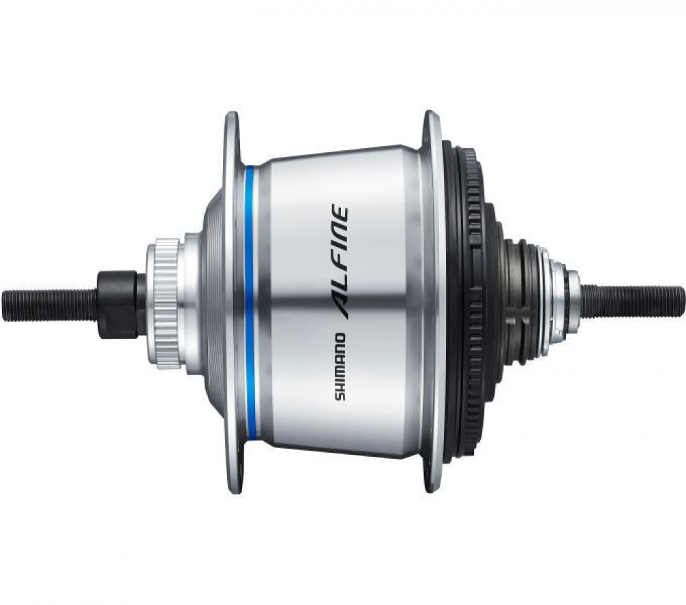 SHIMANO Getriebenabe Di2 ALFINE Di2 SG-S7051-8 - 7051-8, Silber 36 Loch