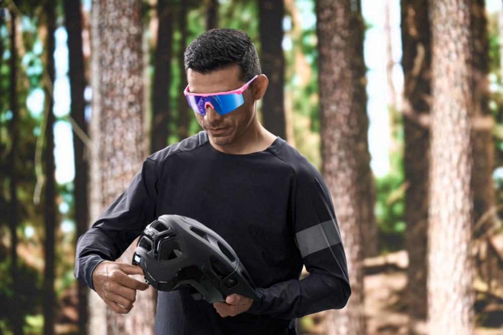 uvex Flowline Pink Matt - Mirror Blue Sonnenbrille, Einheitsgröße