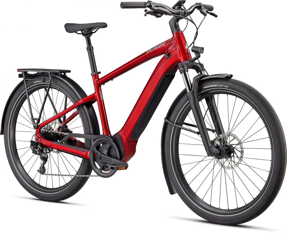 VADO E-City Bike 4.0 NB REDTNT/SILREFL S