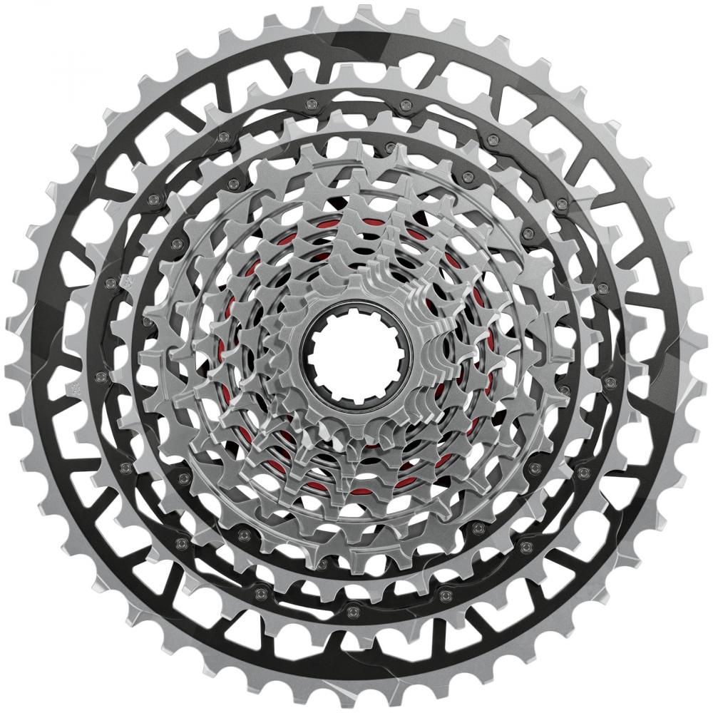 SRAM Kassette XG-1391 10-46T silber - 13-fach Gravel-Performance mit 460% Übersetzungsbandbreite