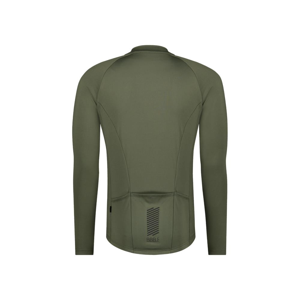 BBB Cycling BBB Trikot Transition l.a. S l olive - Langarm-Radtrikot für Frühling und Herbst