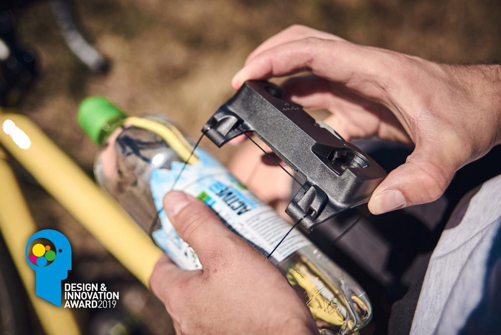 Fidlock TWIST Uni Connector + Bike Base universeller Flaschenhalter mit BOA® Fit System für Flaschen bis 80 mm Durchmesser, inklusive magnet-mechanischer Halterung