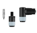 Schwalbe CLIK VALVE SCV Starter Set DV: Ventiladapter und Pumpenkopf für einfaches Aufpumpen per Klick.