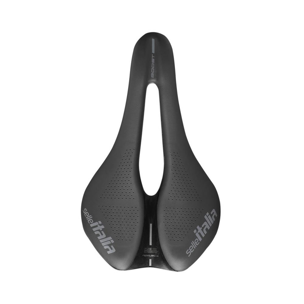 Selle Italia Novus EVO Boost TI SF L3 - Superflow Rennrad-/Gravel-Sattel, Titanstreben 7 mm, 145×248 mm