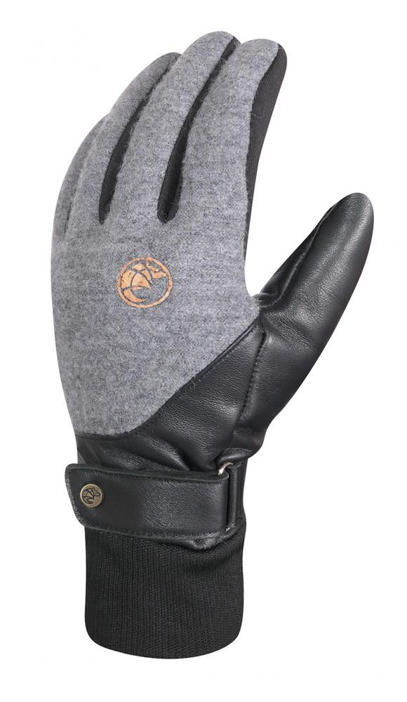 CHIBA All Natural Glove X-Warm - XS, dunkelgrau, wasserdicht & atmungsaktiv