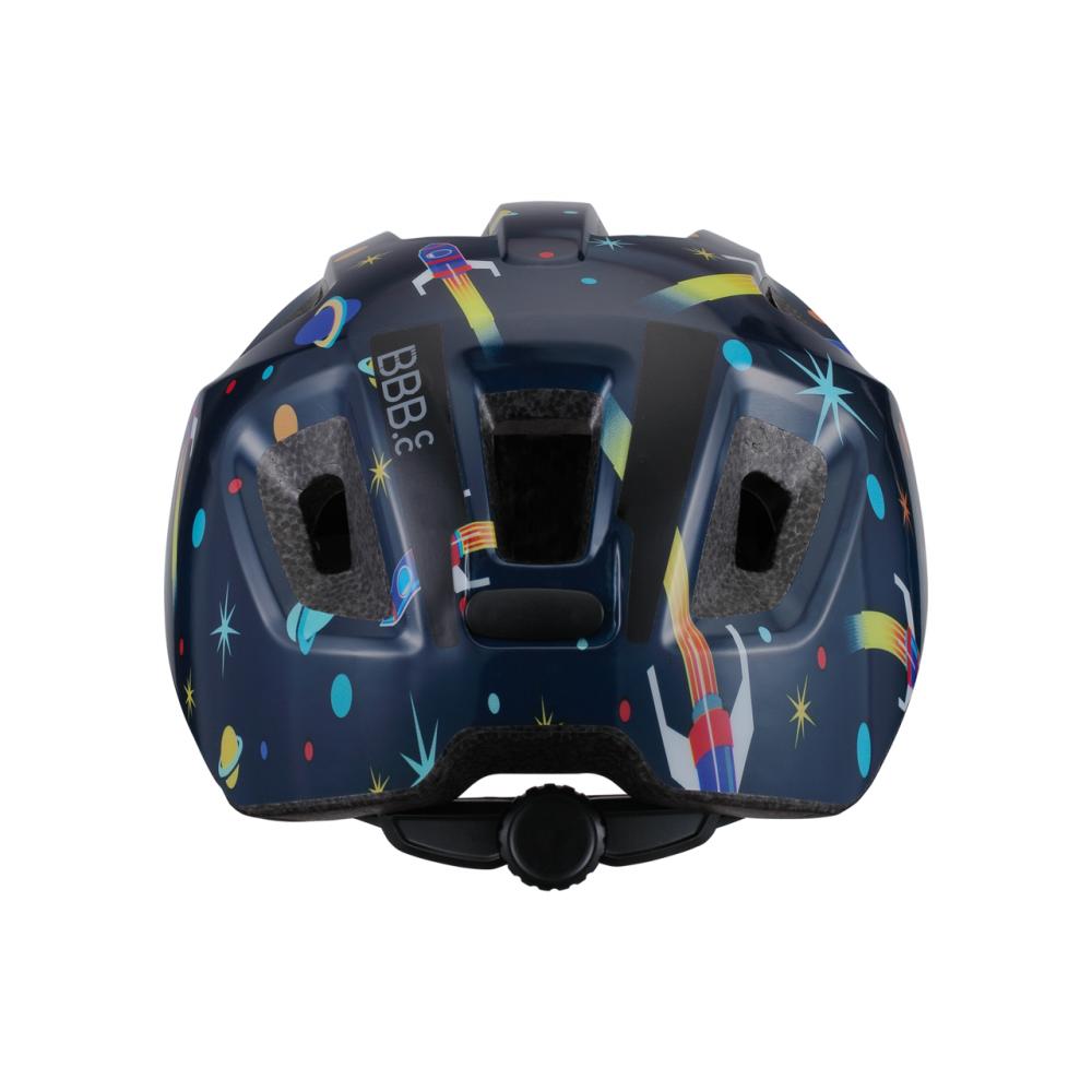 BBB Cycling Kinderhelm Hero M (52-56cm) Astronaut - sicherer Schutz für kleine Entdecker