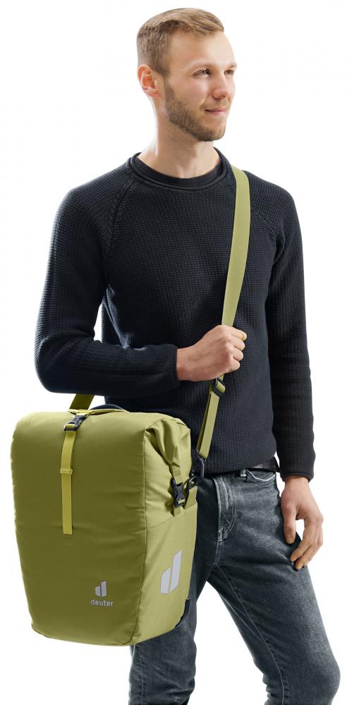 Deuter Valbona 20+5 Gepäckträgertasche - 25 Liter wasserdicht mit Roll-Top