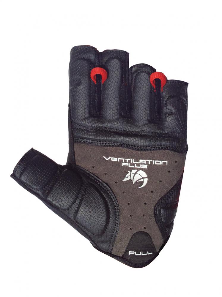 CHIBA Gel Extrem Fahrradhandschuhe - schwarz - Größe XL - ergonomische Gelpolsterung - Digital Carbon Fibre - Quick-Pull