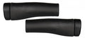 Herrmans Clik Lenkergriffe 123mm, schwarz, Paar. Ergonomische Fahrradgriffe für 22mm Lenker.
