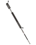 LEZYNE, Pumpen, High-End Minipumpe, CNC GAUGE DRIVE HP-M, schwarz, Aluminium, Aluminiumkolben u. -zylinder, Schlauch wird im Griff aufbewahrt, Schlauch mit Manometer, AV / SV, 120psi / 8bar, Gewicht 91,5g