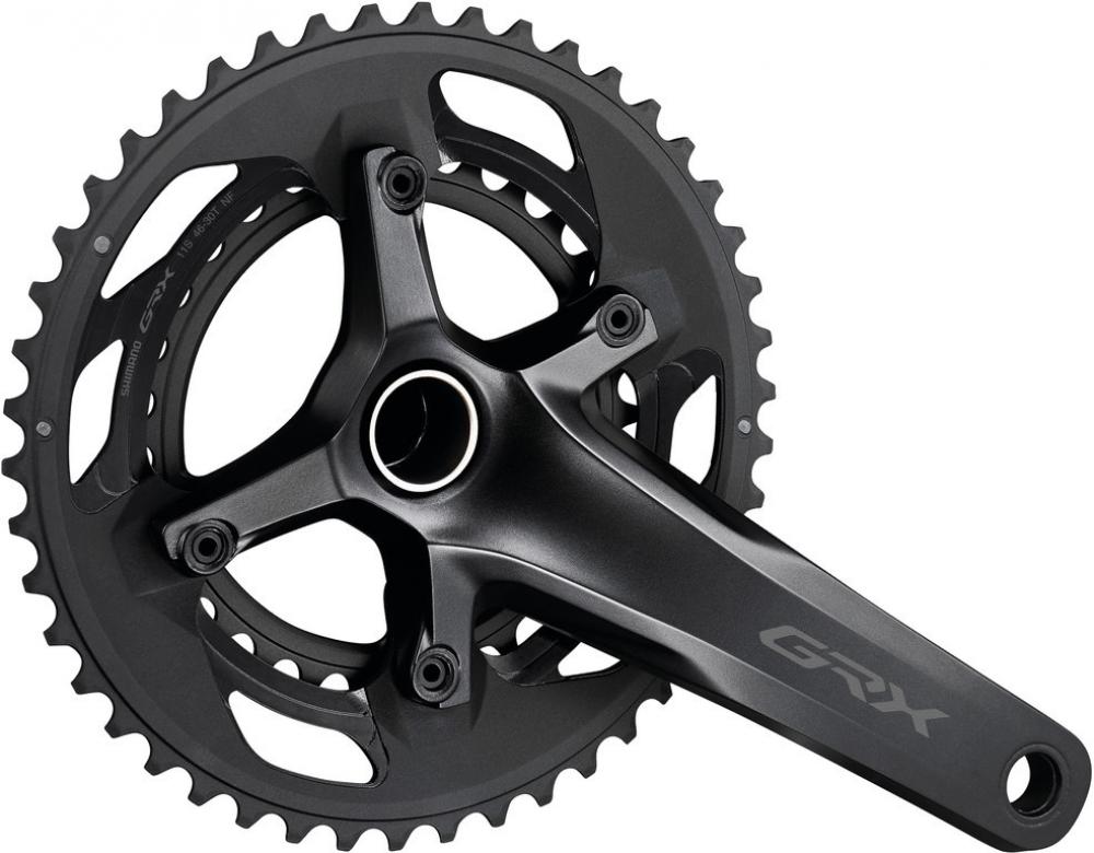 SHIMANO Kurbelgarnitur GRX FC-RX600-11 Kurbelgarnitur - 600-11, 11-fach, 172,5 mm, 46-30 Zähne, 30 Zähne