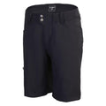 CHIBA Baggy Pants mit Innenhose Lady - Radhose Damen L schwarz, mit Sitzpolster