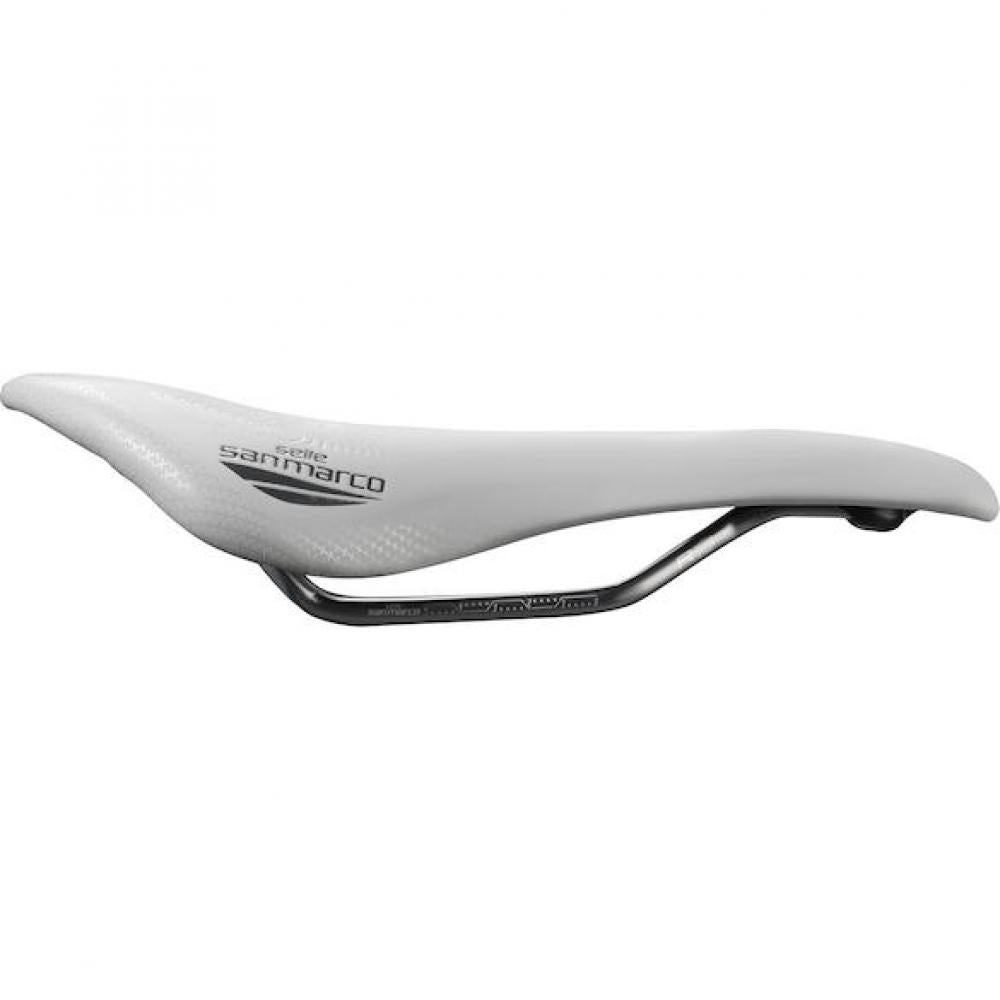 Selle San Marco Sattel Allroad Supercomfort Racing 146 x 268 mm Ice Gray - maximaler Komfort im Gelände