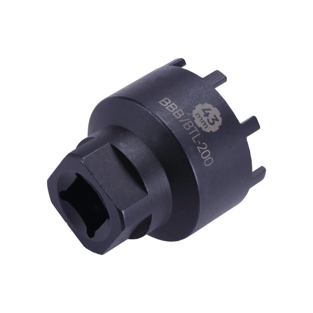 BBB Cycling BBB directmount chainring tool DirectPlug 1/2 Zoll schwarz - präzises Bosch Gen 3/4 Lockring-Werkzeug