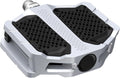 SHIMANO Pedal PD-EF205 Silber Flat Pedal - rutschfeste Plattform, Silber