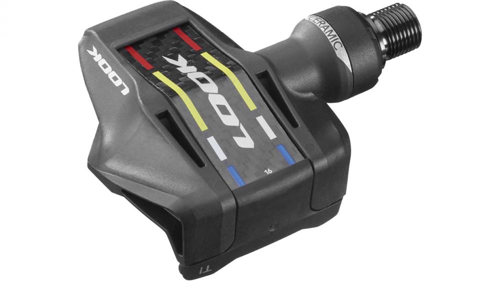 LOOK Keo Blade Ceramic Titan Pedale Straßenrad Carbon Titan Keramiklager 705 mm² - High-Performance Klickpedal