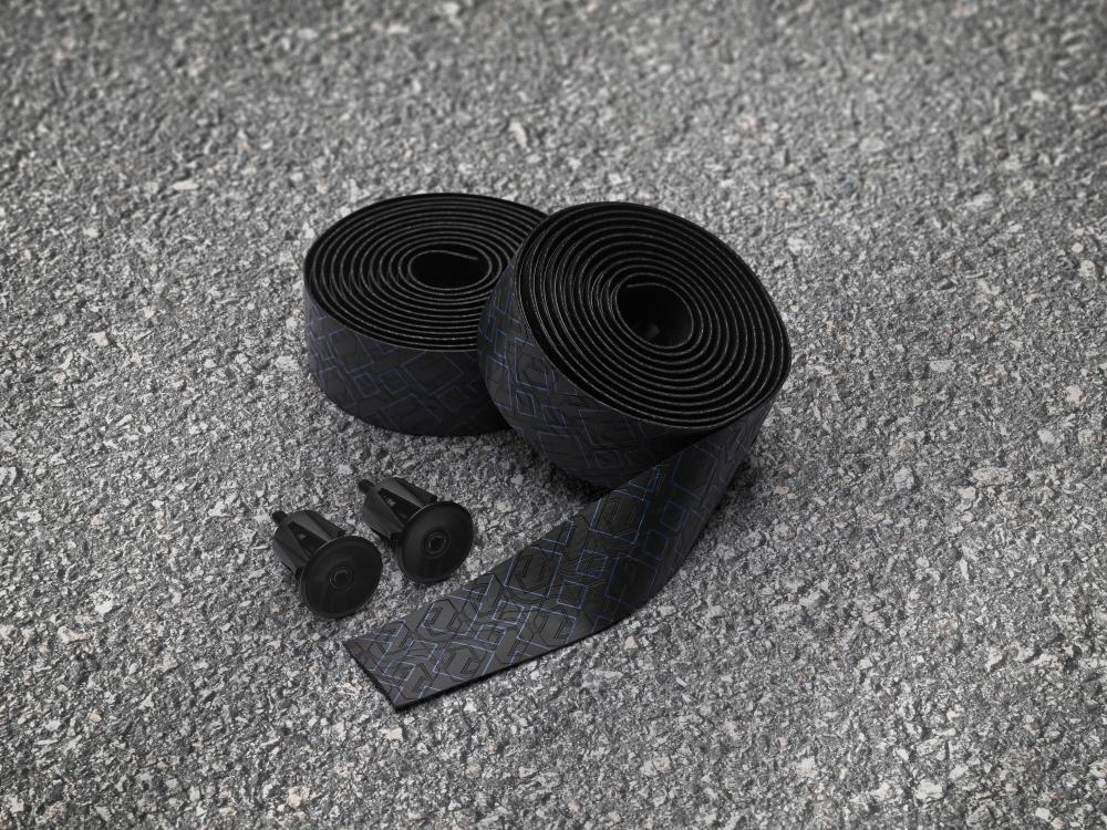 PRO Lenkerband Peaked Team, PU, 2.5mm, Einheitsgröße Schwarz-Blau - leicht & griffig