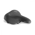 Selle Royal Aurorae Sattel schwarz, Unisex, Royalgel, Druckentlastung, wasserabweisend, ideal für City & Trekking.