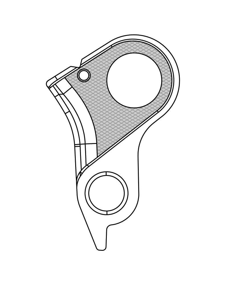 Union Marwi GH-311 Schaltauge für Cube - Aluminium AL 6061