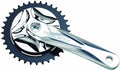 FSA Kurbelgarnitur E-Bike Metropolis JIS 1x 170 mm Silber - stabile Antriebseinheit für E-Bikes