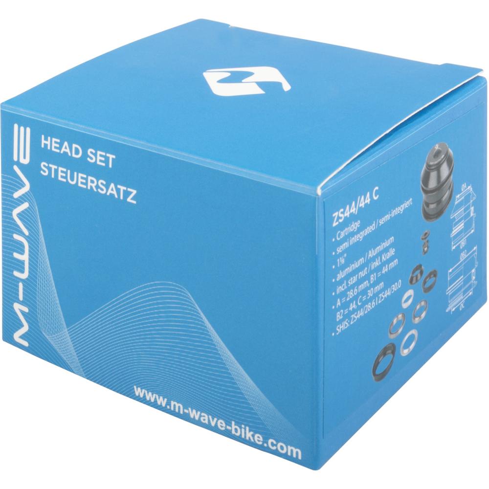 M-WAVE ZS44/44 C Ahead Steuersatz semi-integriertes Steuerlager 1 1/8 Zoll